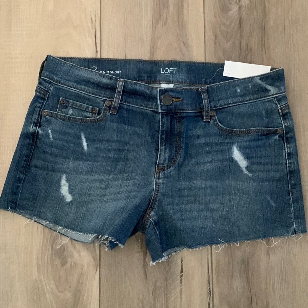 NWT LOFT JEAN SHORTS